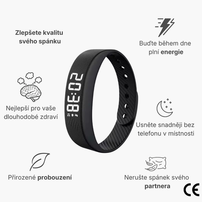 WakeVibe - budík náramek