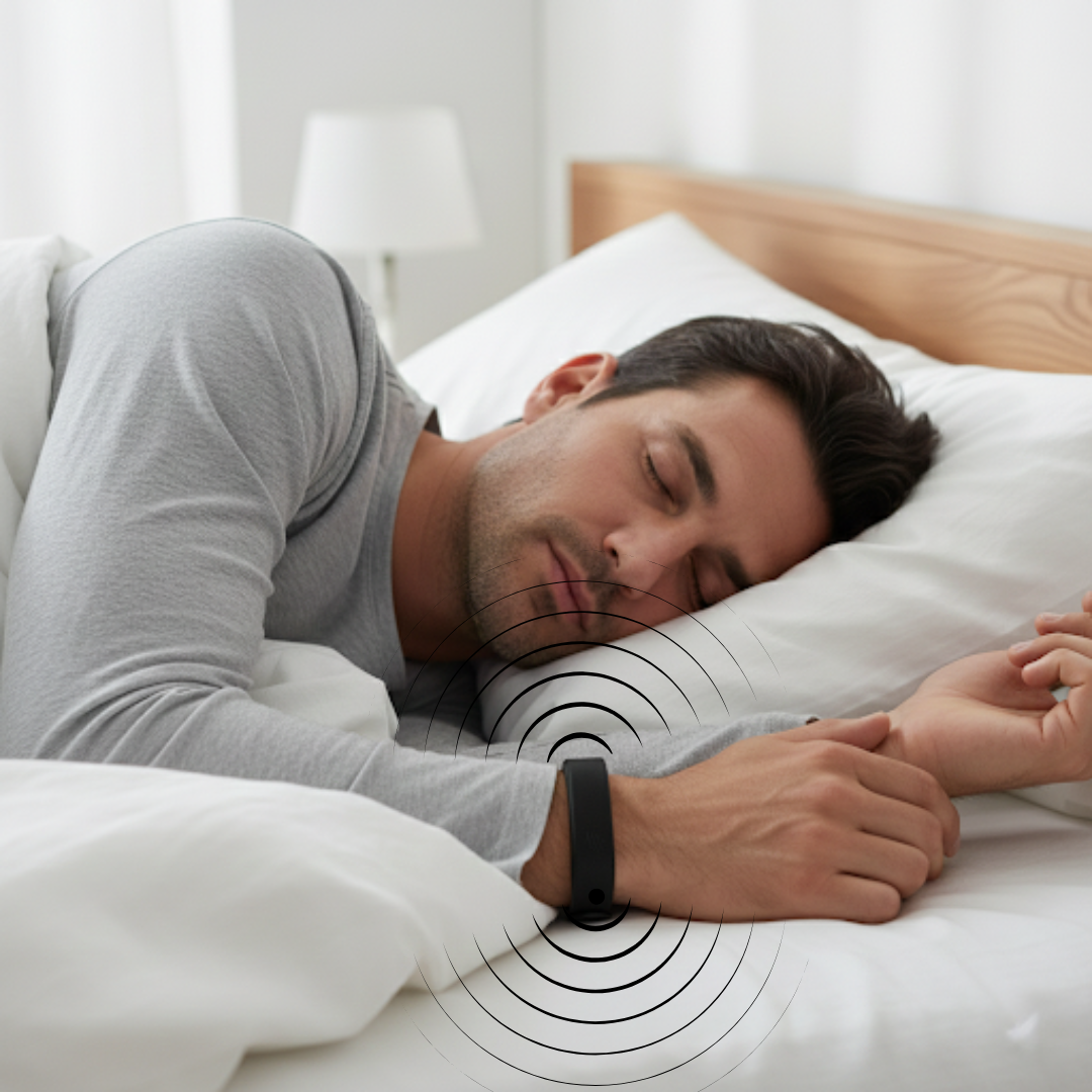 WakeVibe - budík náramek